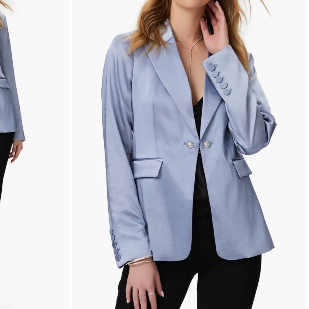 PAIGE Elegant Women's Blue Blazer